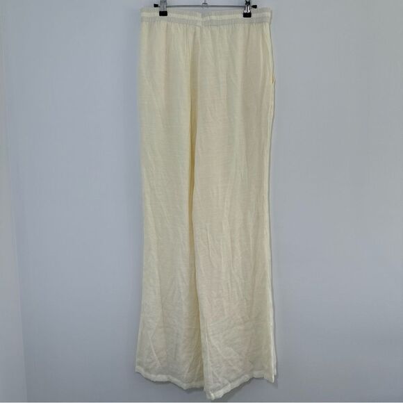 MONDAY Swimwear Tahiti Pants in Ivory New With Tags Size Medium - Picture 7 of 15